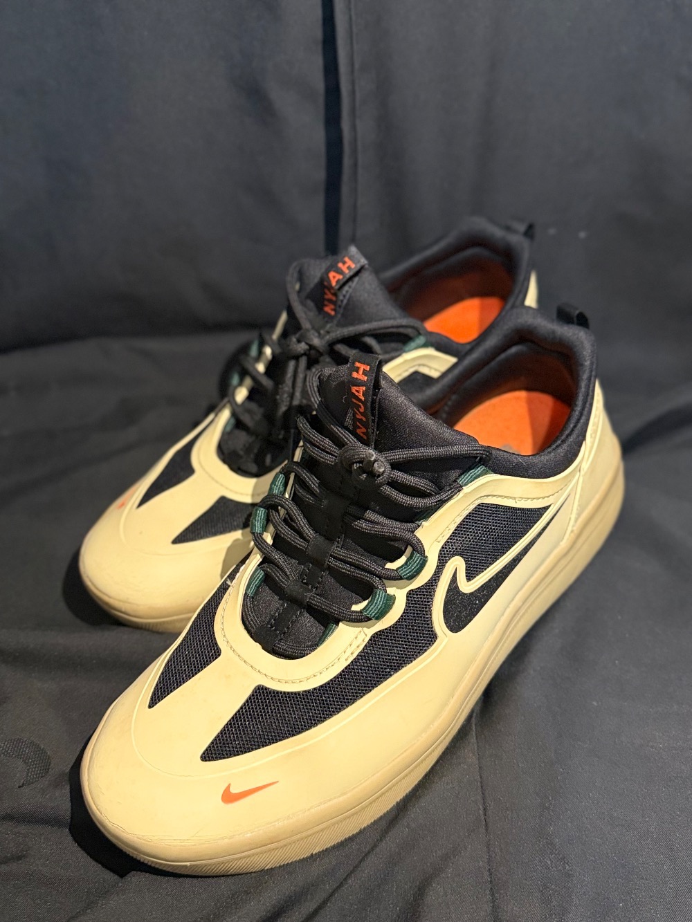 Nike SB Nyjah Free 2 Rattan Black — 39, Usado