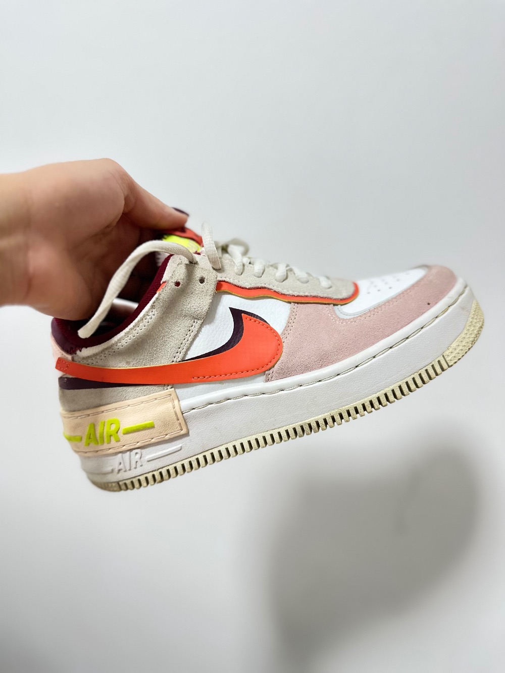 Nike Air Force 1 Shadow Red Orange