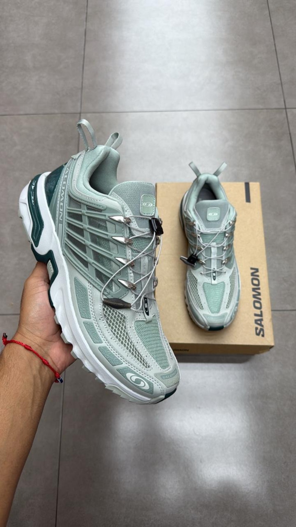 Salomon ACS Pro Green Milieu Metal