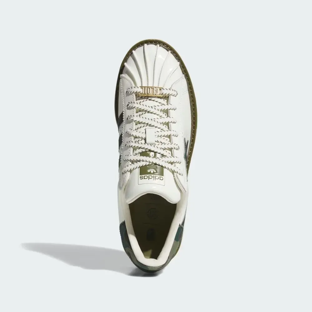 Imagem BAPE x CLOT x adidas Superstar Off White Branch Olive Cargo