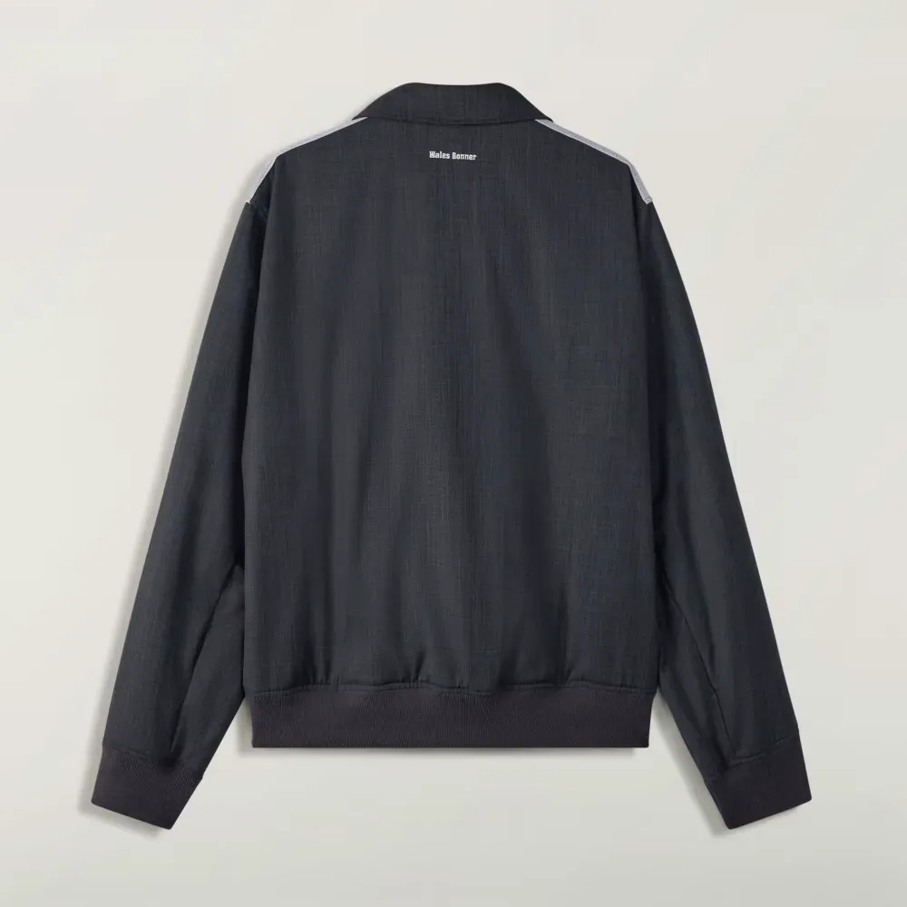 Wales Bonner x adidas Jaqueta Wool Dark Grey Heather - Droper