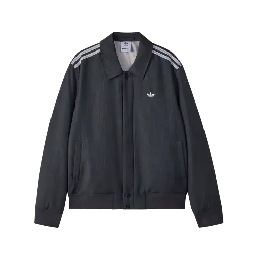Wales Bonner x adidas Jaqueta Wool Dark Grey Heather - Droper