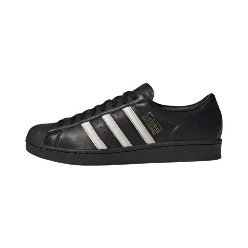 adidas Superstar Vintage Core Black Gold Metallic - Droper