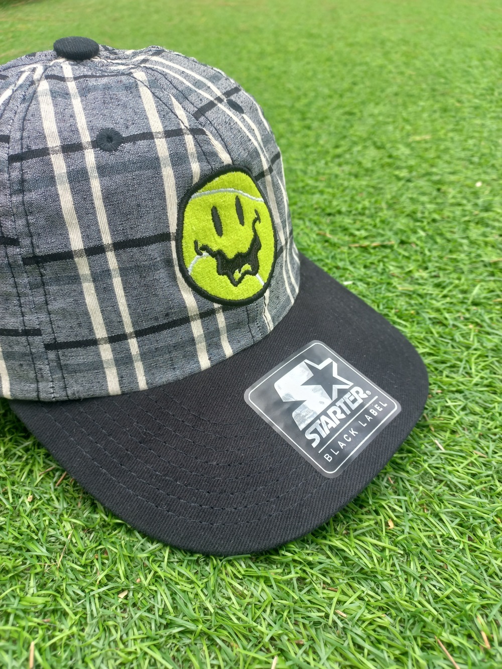 Boné Treze Clout x Starter Aba Curva Strapback Cinza
