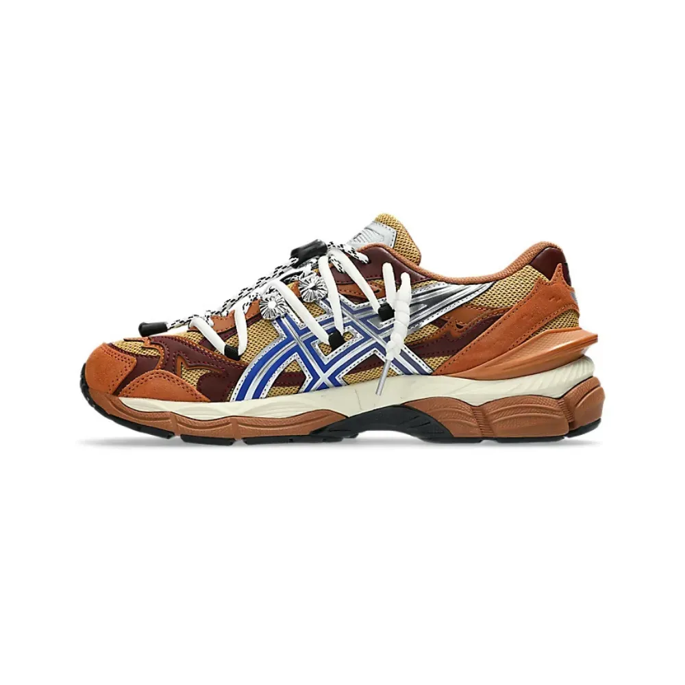 Toga x Asics Gel-Cumulus 16 TG Brown Blue Pure Silver - Droper