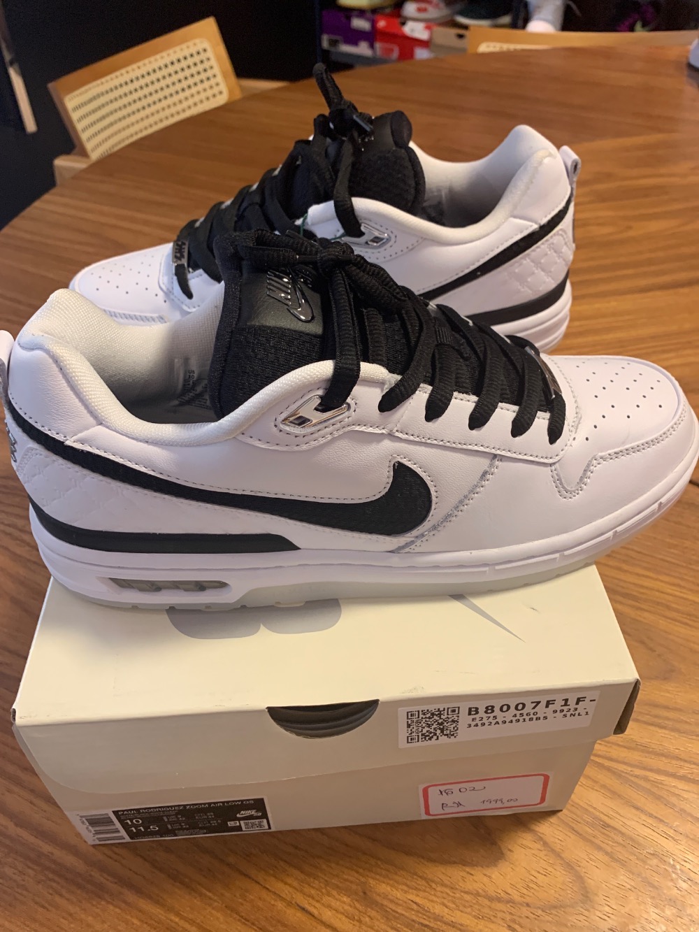 Nike SB P-Rod 1 OG White Black