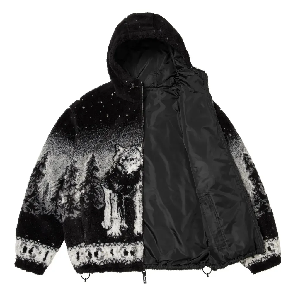 B.B. Simon x Supreme Jaqueta Reversible Black FW25-W15 - Droper