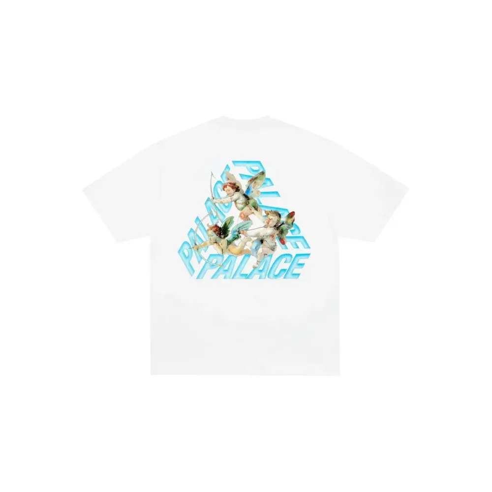 Palace Cherub P3 T-Shirt 半袖シャツ Camiseta Palace Cherub P3 White - Droper