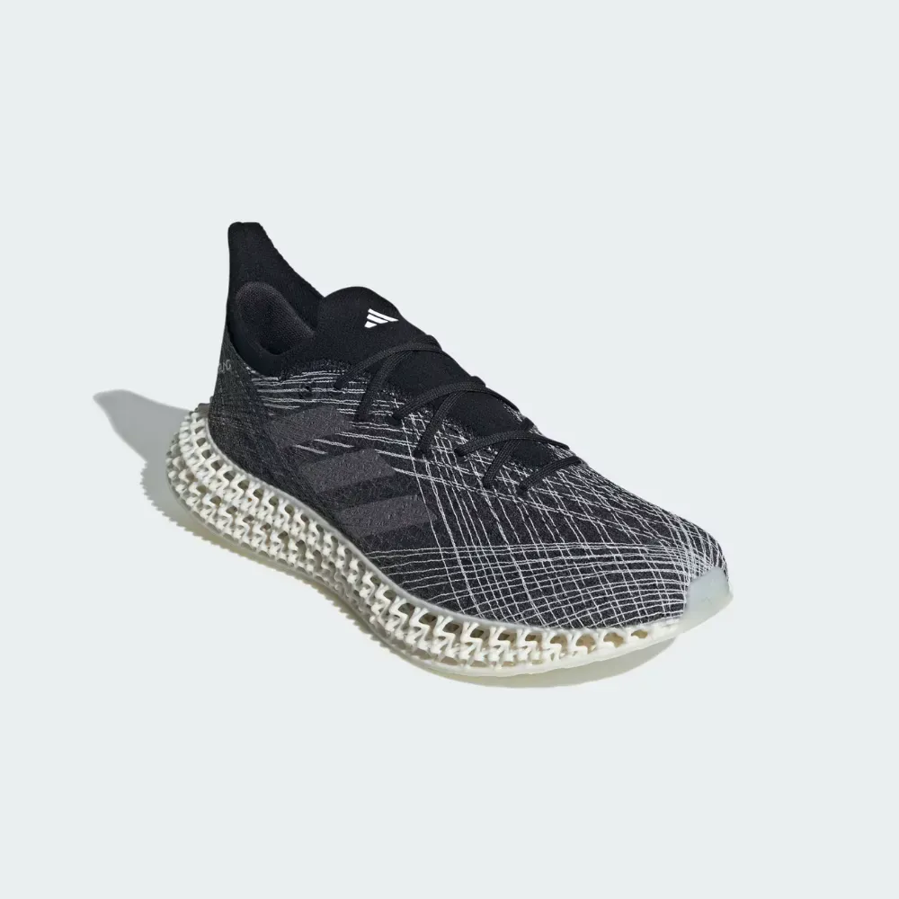Strung x adidas 4DFWD Core Black Grey Five Cloud White - Droper