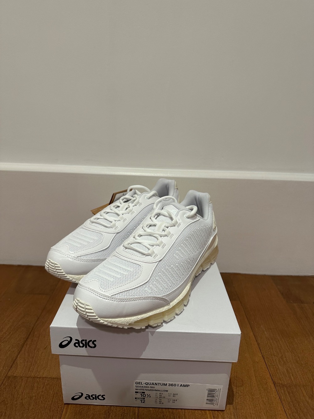 JJJJound x Asics Gel-Quantum 360 I AMP White Marshmallow
