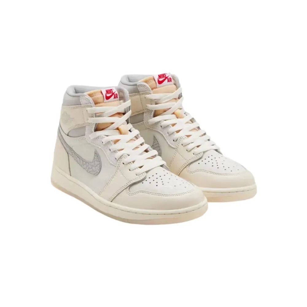 Air Jordan 1 Retro High OG Sail University Red — 41, Novo