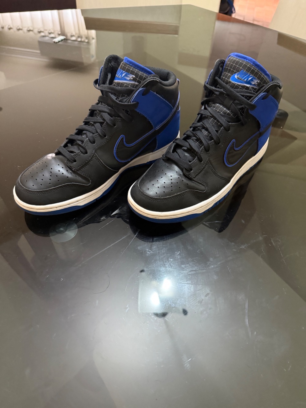 Nike Dunk High Camo Black Royal — 41, Usado