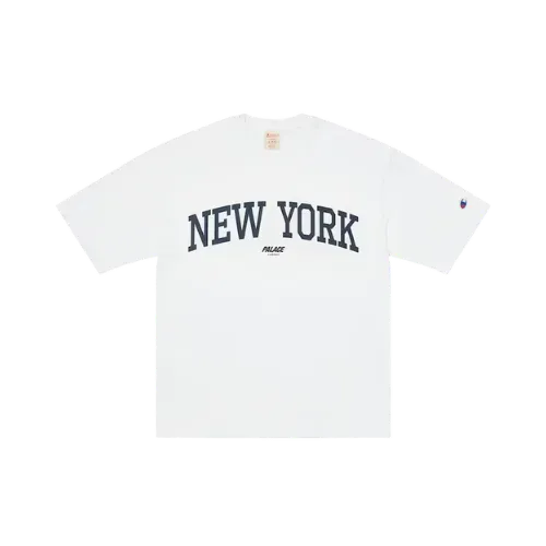 Camiseta Palace Champion New York Shop White