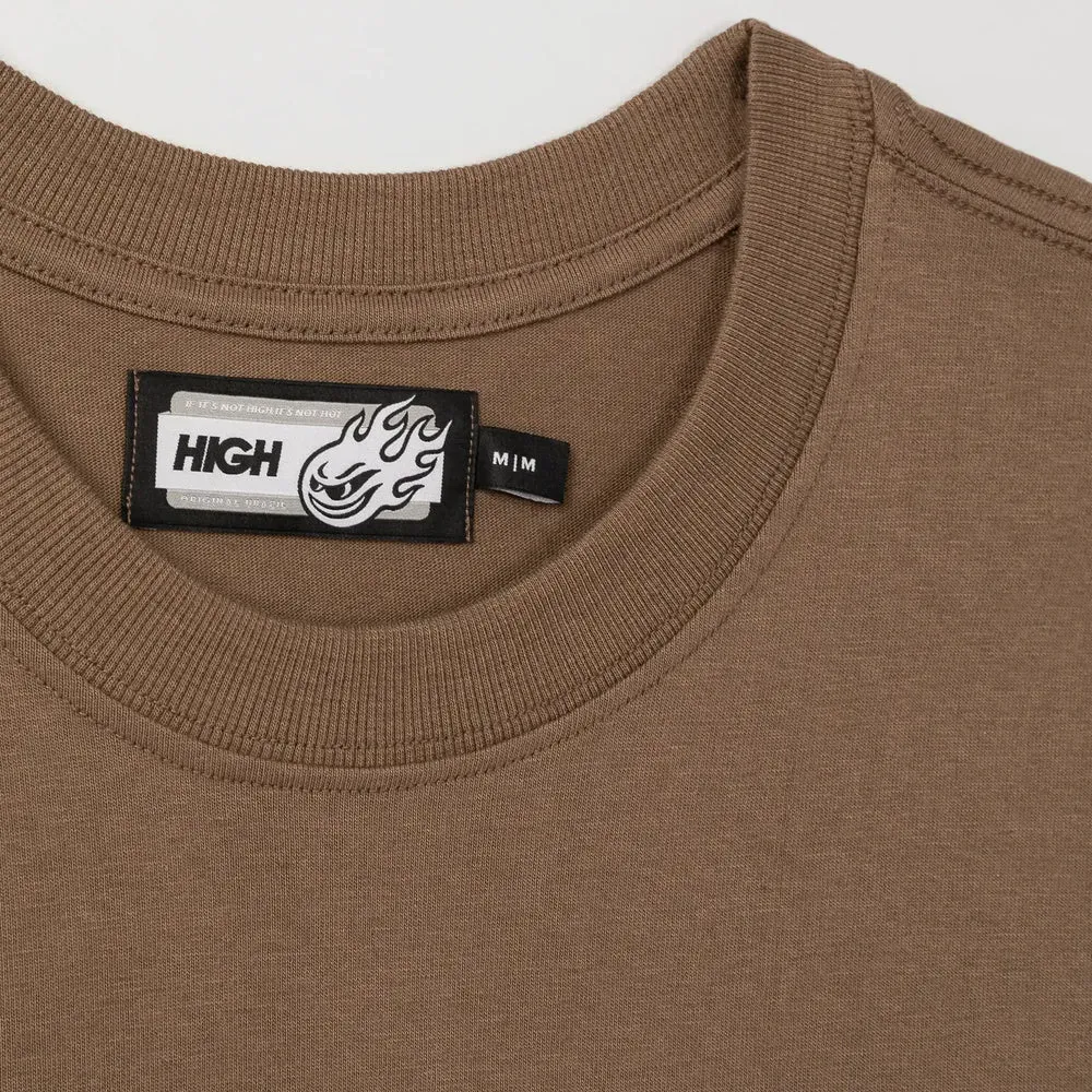 Camiseta High Company Freddy's Patch Dark Brown foto 2
