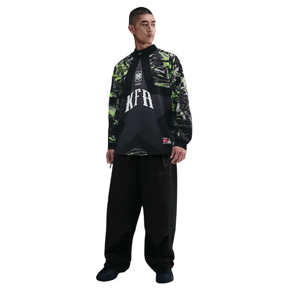 s*e様 Nike ゴールキーパーシャツ SOGAHATA 21 Camisa Nike Goleiro Manga Longa South Korea Black - Droper