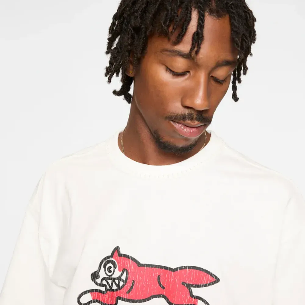 Icecream x Evisu Camiseta Logo Printed White - Droper