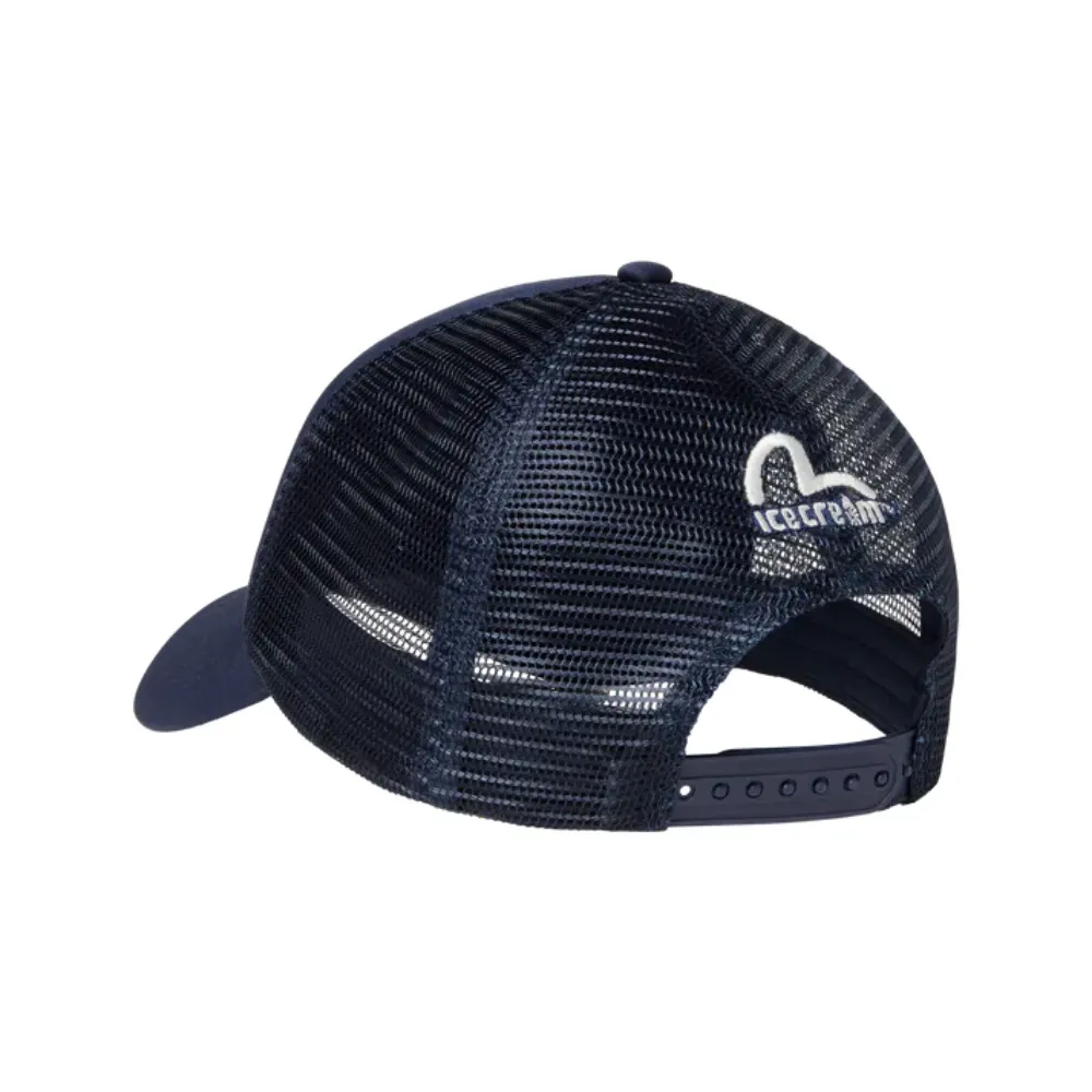 Icecream x Evisu Boné Logo Embroidered Navy - Droper