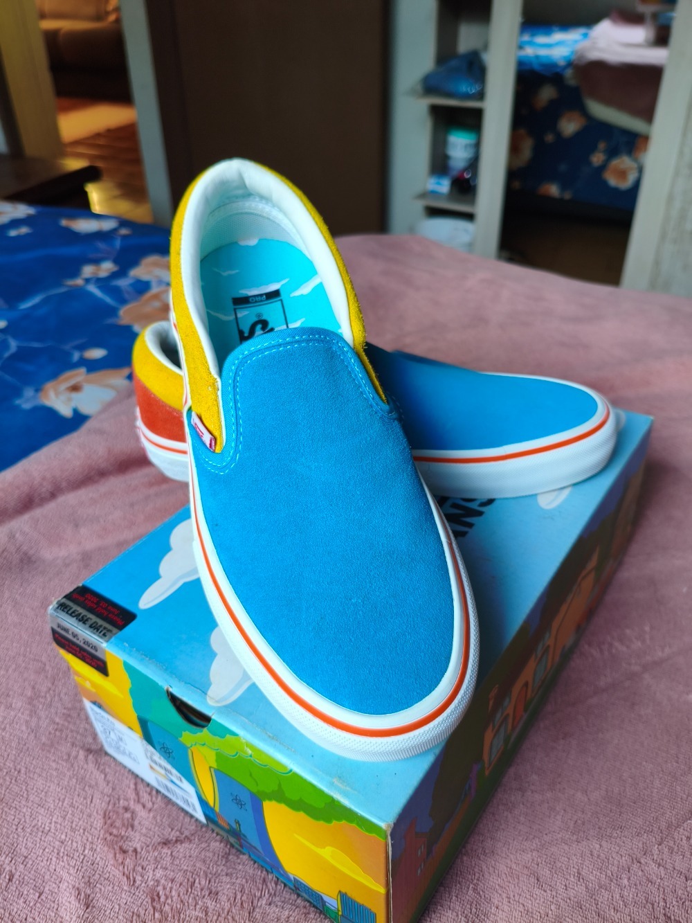 The Simpsons x Vans ComfyCush Slip-On Springfield