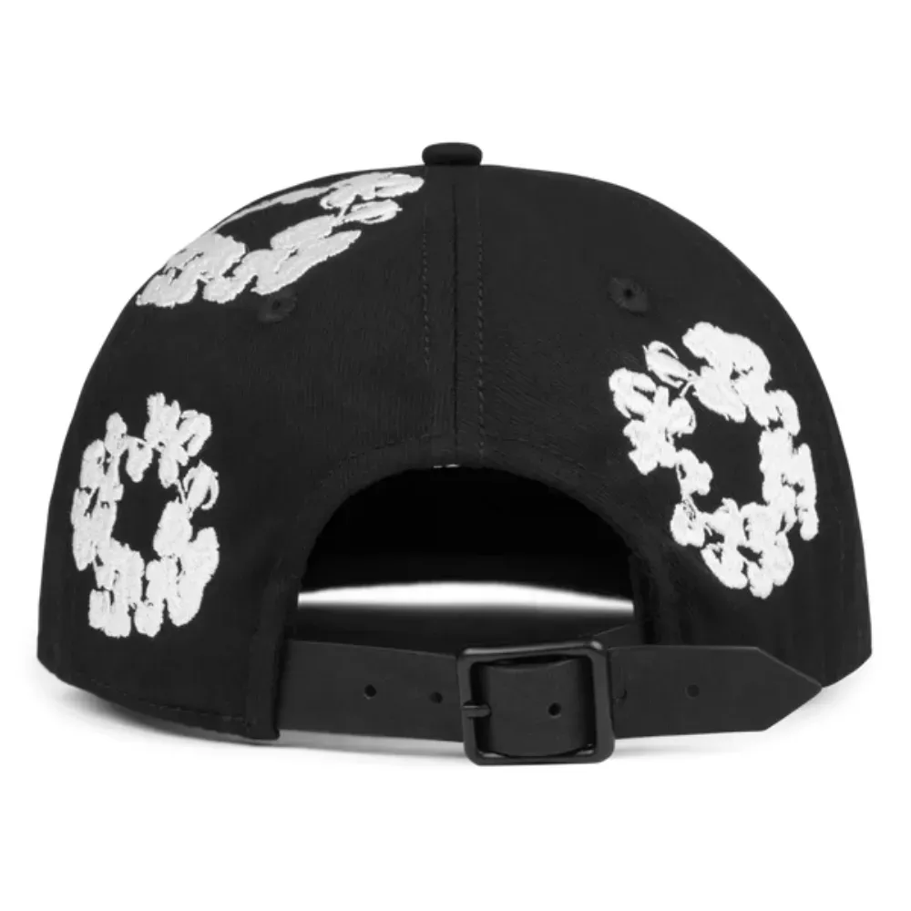 Boné Denim Tears The Cotton Wreath Black - Droper
