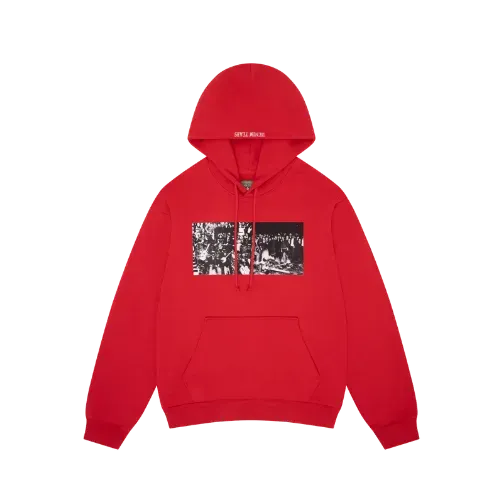 Moletom Denim Tears Black Entertainment Red