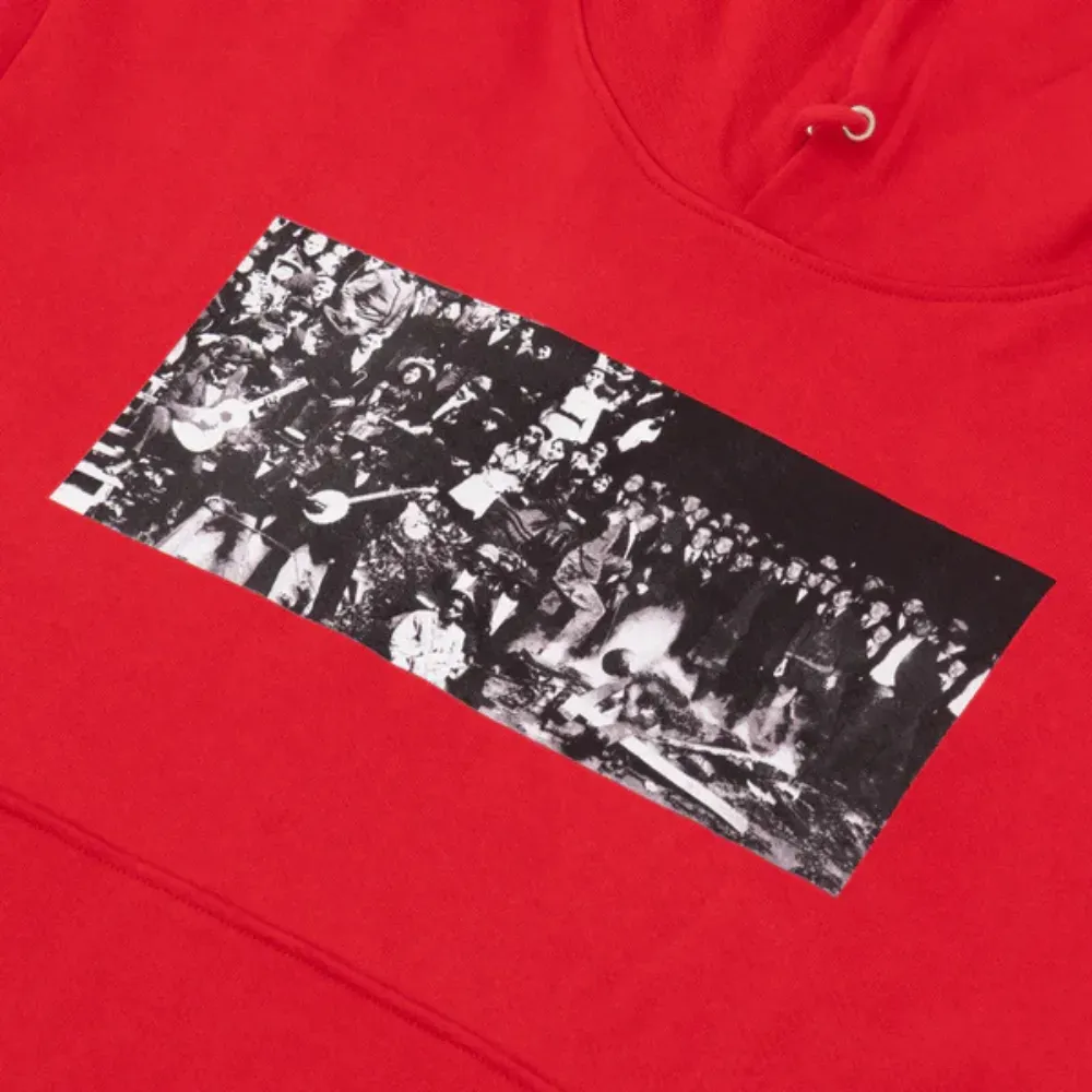 Moletom Denim Tears Black Entertainment Red foto 2