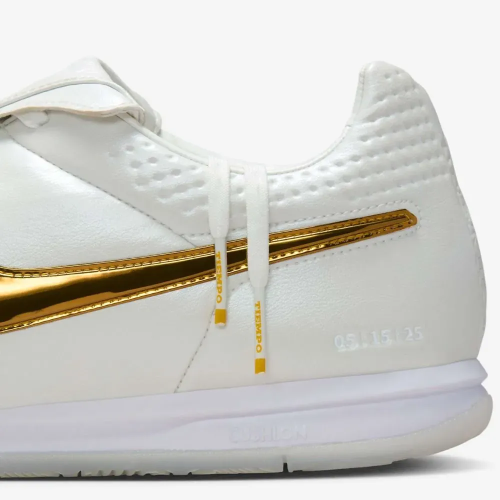 Nike Tiempo SE Ronaldinho Metallic Summit White Metallic Gold - Droper