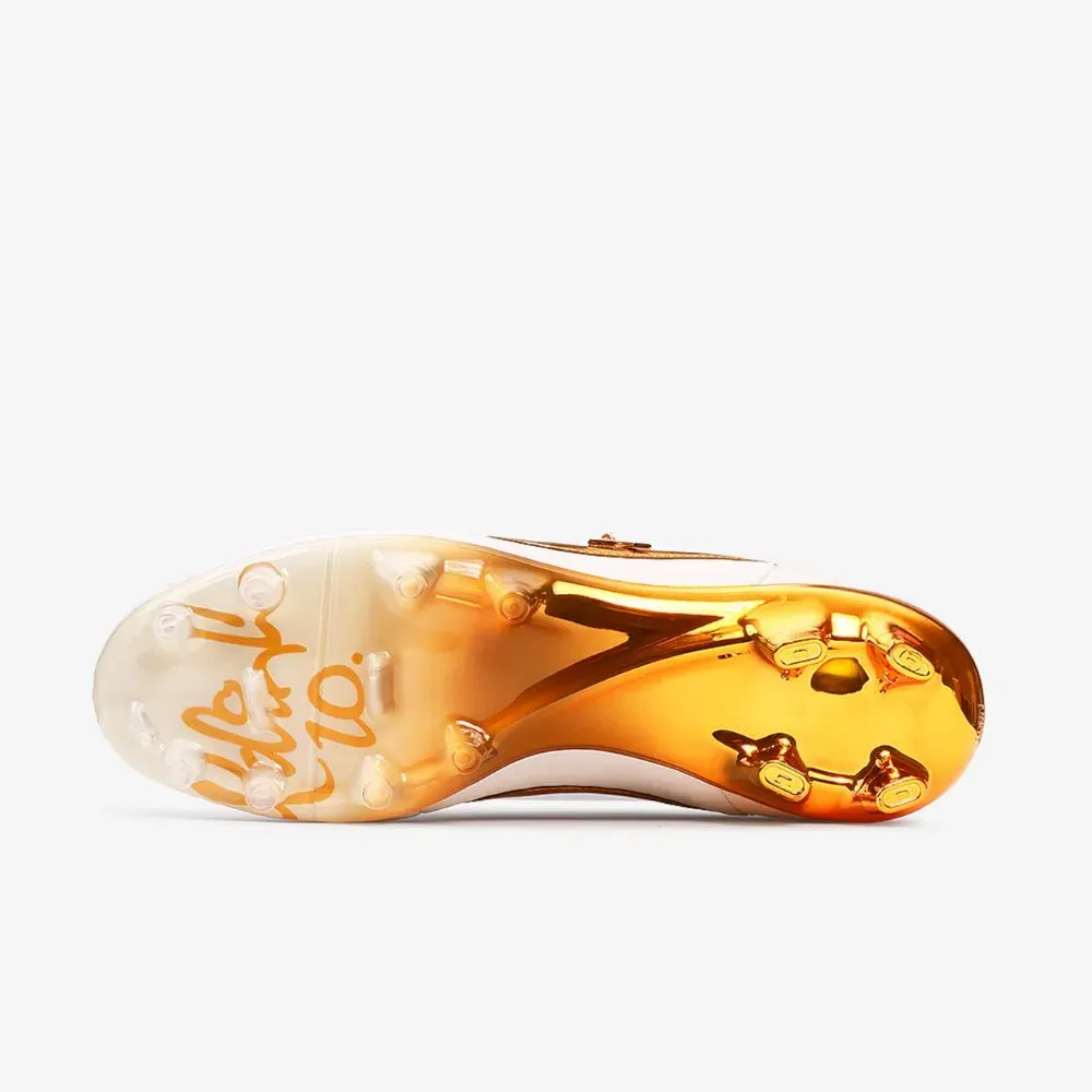 Nike Tiempo SE Ronaldinho Metallic Summit White Metallic Gold Coin