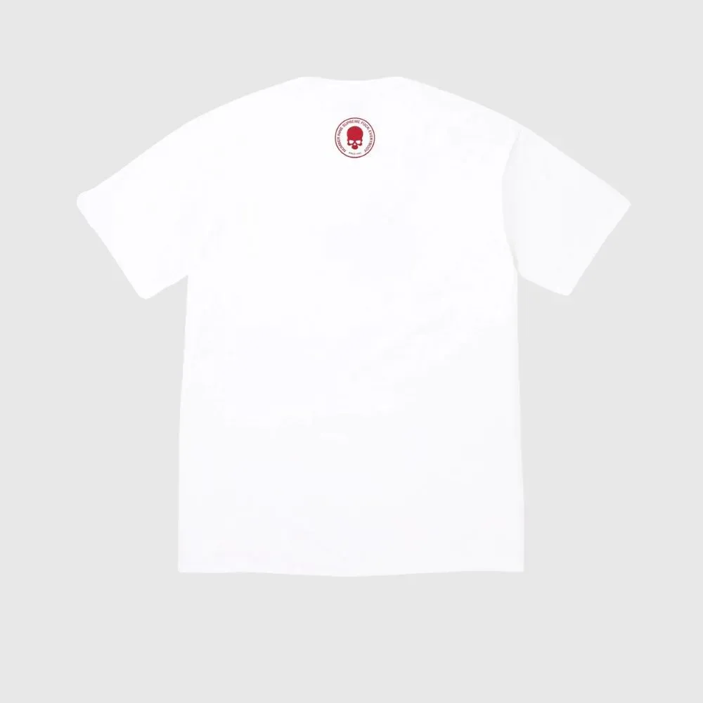 Number (N)ine x Supreme Camiseta Shut Up White FW25-W16 - Droper