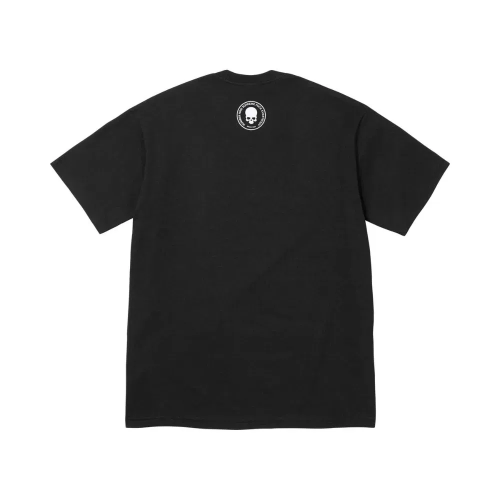 Number (N)ine x Supreme Camiseta Shut Up Black FW25-W16 - Droper