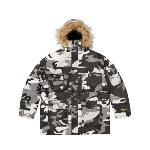 Cordura x Supreme Jaqueta Snorkel Snow Camo FW25-W16
