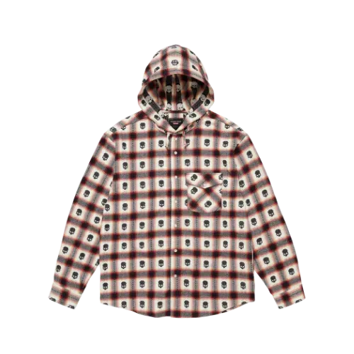 Number (N)ine x Supreme Camisa Flanelada White FW25-W16