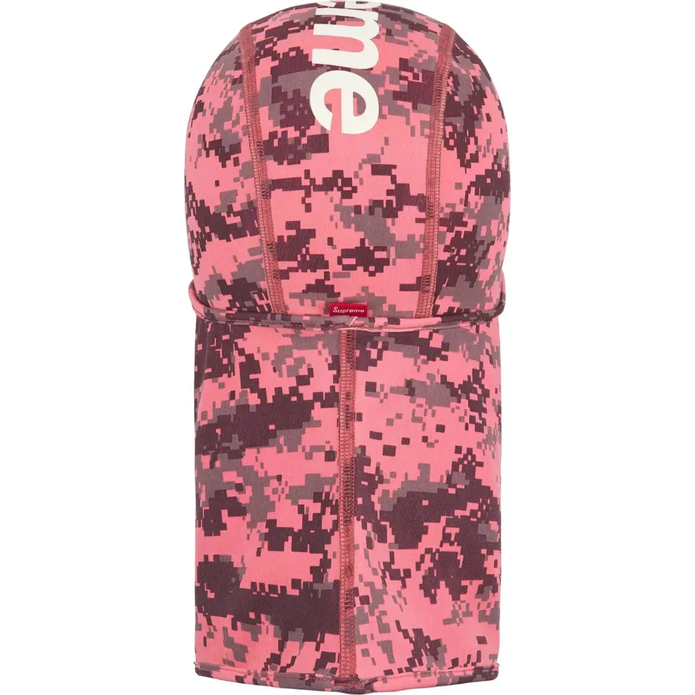 Balaclava Supreme Heat Reactive Digi Camo Pink FW25-W16 - Droper