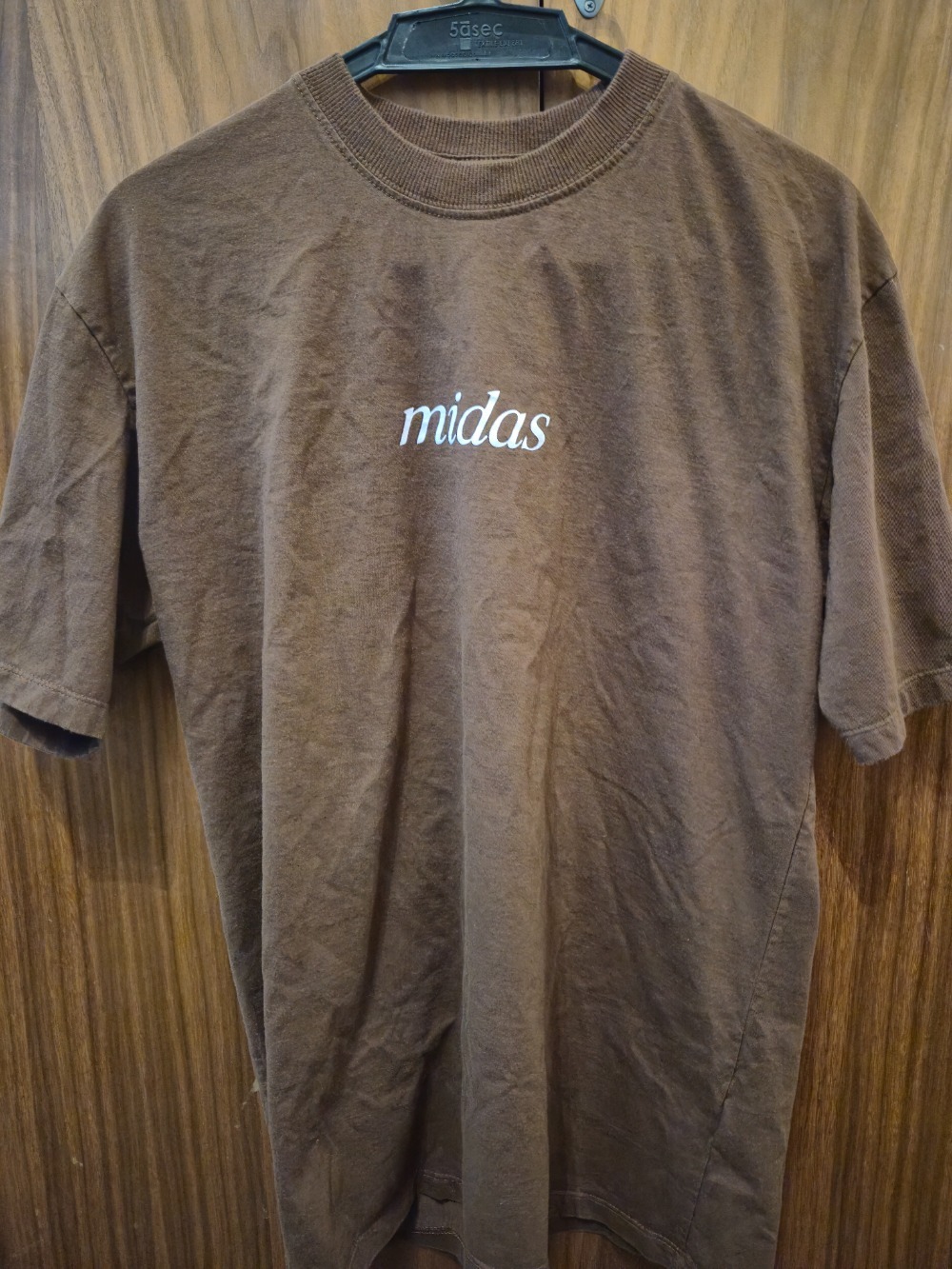 Camiseta Midas Touch Marrom Logo