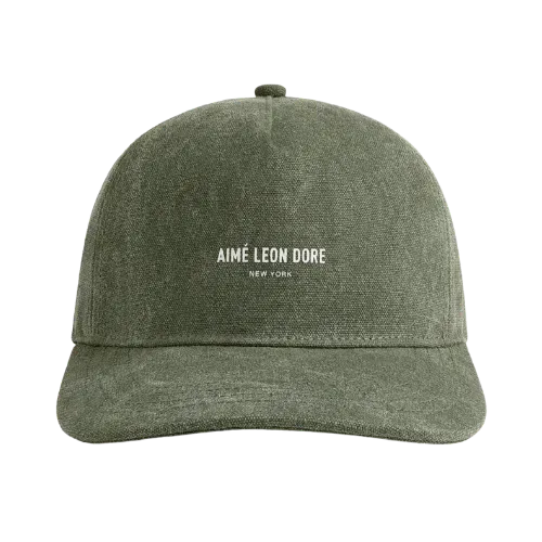 Boné Aimé Leon Dore Micro Logo Green