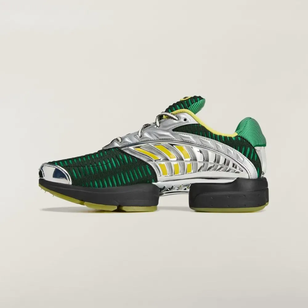 Brain Dead x adidas Climacool 2 Core Black Impact Yellow Silver