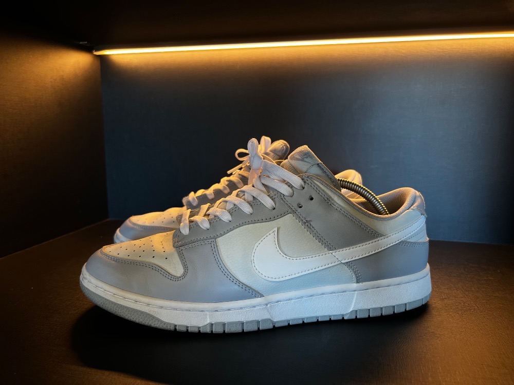 Nike Dunk Low Grey White — 44, Usado