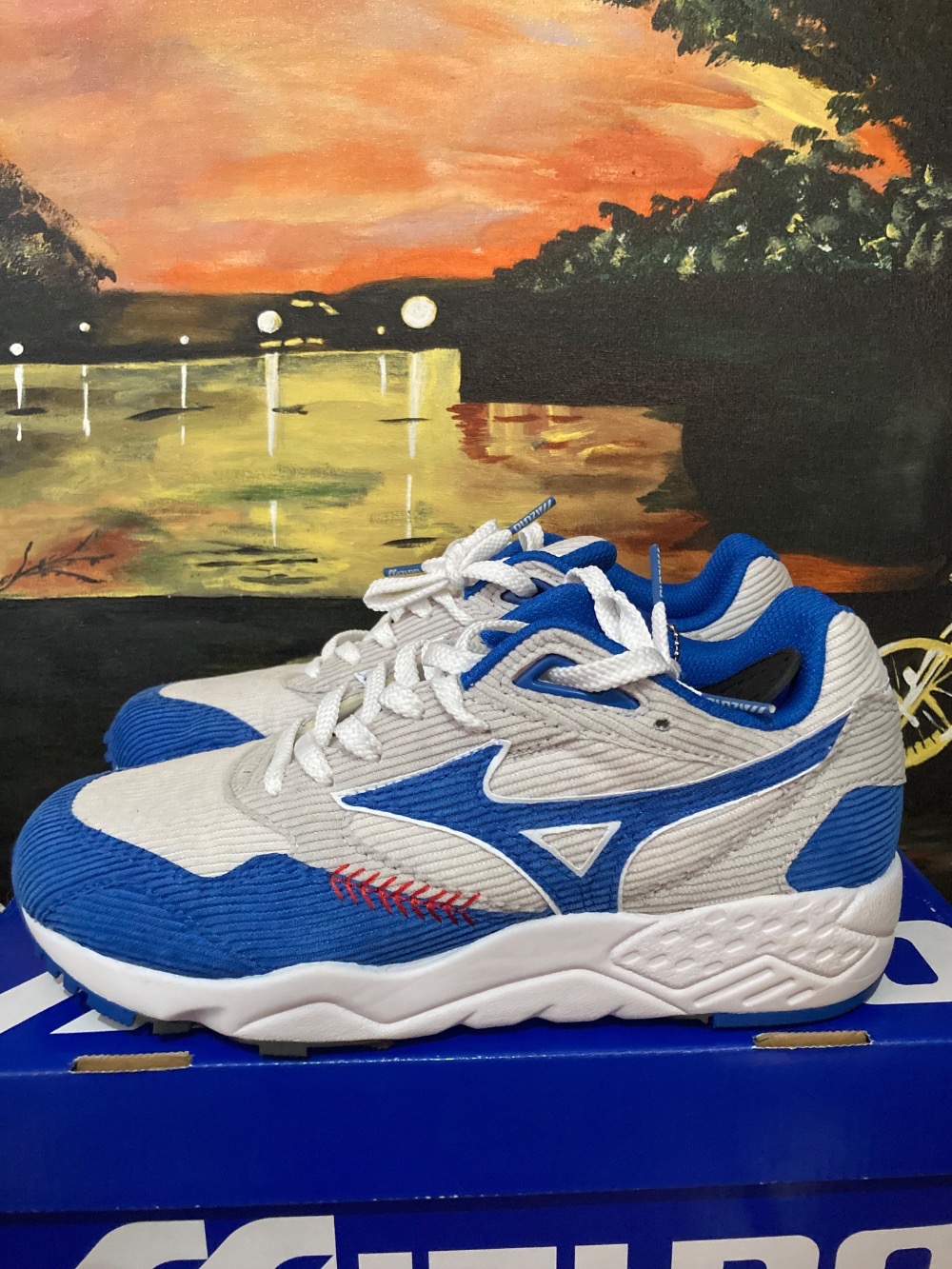 Shinzo x Mizuno Contender Blue Rats
