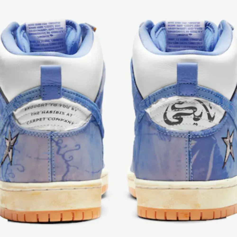 Carpet Company x Nike SB Dunk High Royal Pulse - Droper