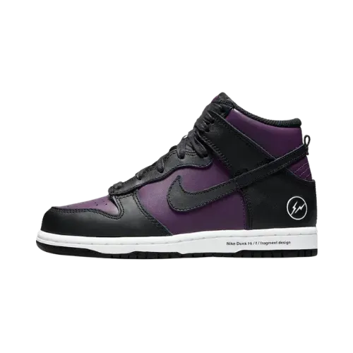 Fragment x Nike Dunk High Black Infantil