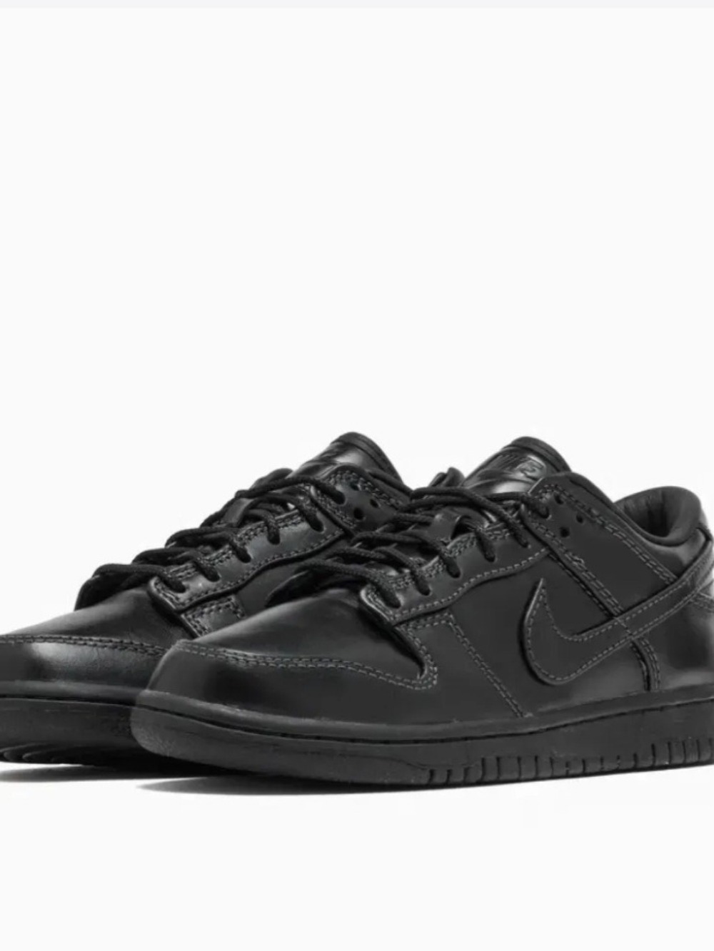 Nike Dunk Low Retro Premium Black — 38, Novo