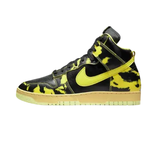 Nike Dunk High 1985 Yellow Acid Wash