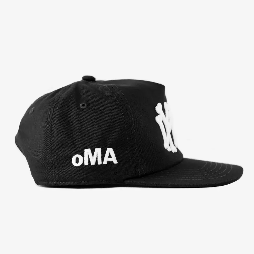Boné oMA Studios Ny Ny Bones Black - Droper