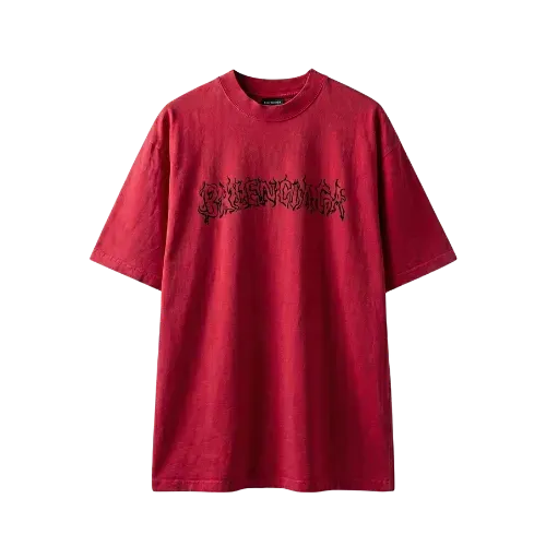 Camiseta Balenciaga Flame Red