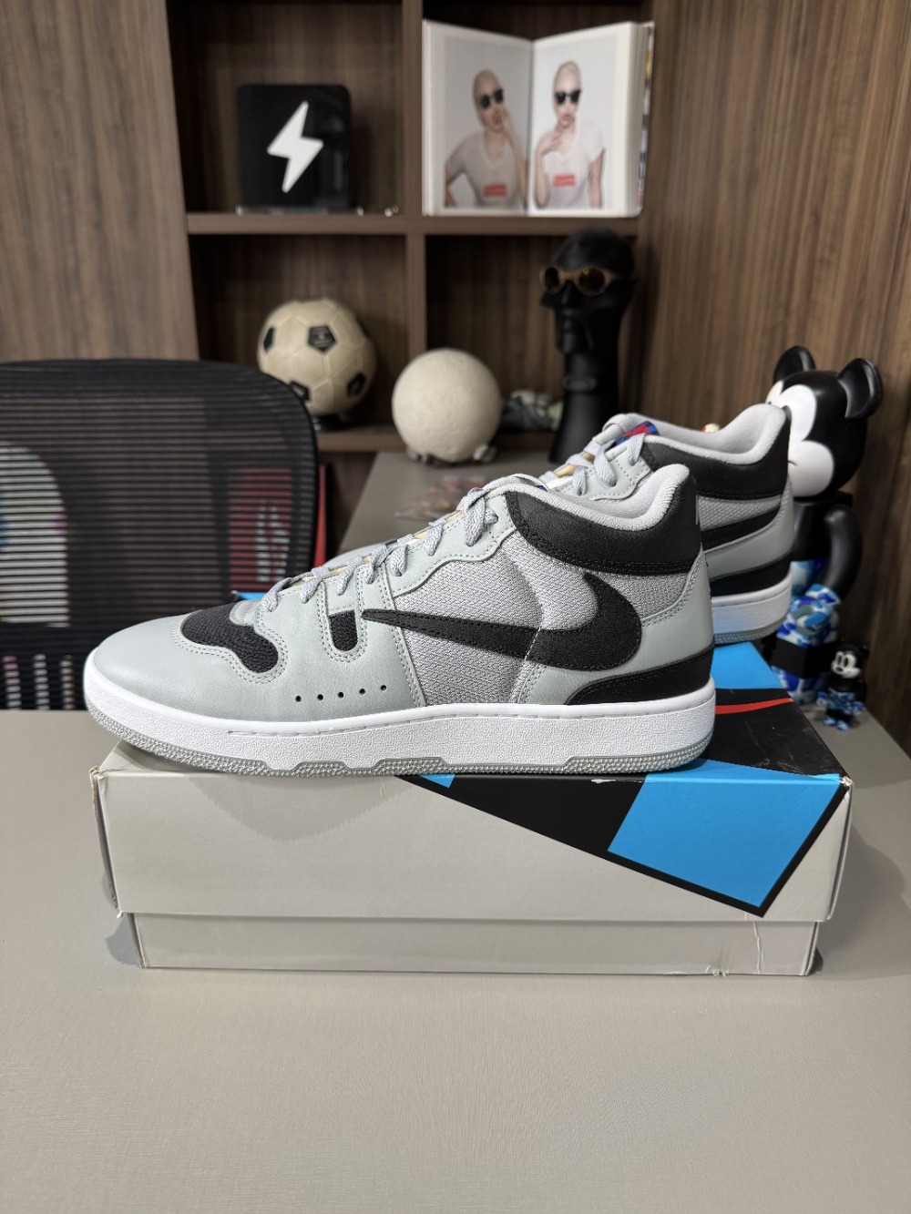 Cactus Jack x Nike Mac Attack Light Smoke Grey Travis Scott