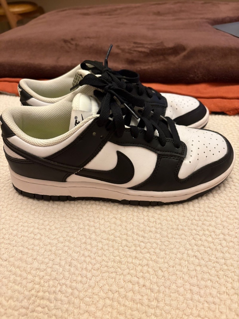 Nike Dunk Low Next Nature Black White — 37, Usado