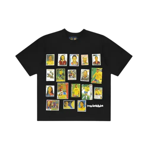 Camiseta Mad Enlatados Figurinha Número 1 Preta