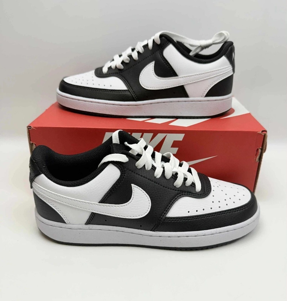 Nike Court Vision Low Next Nature Black White