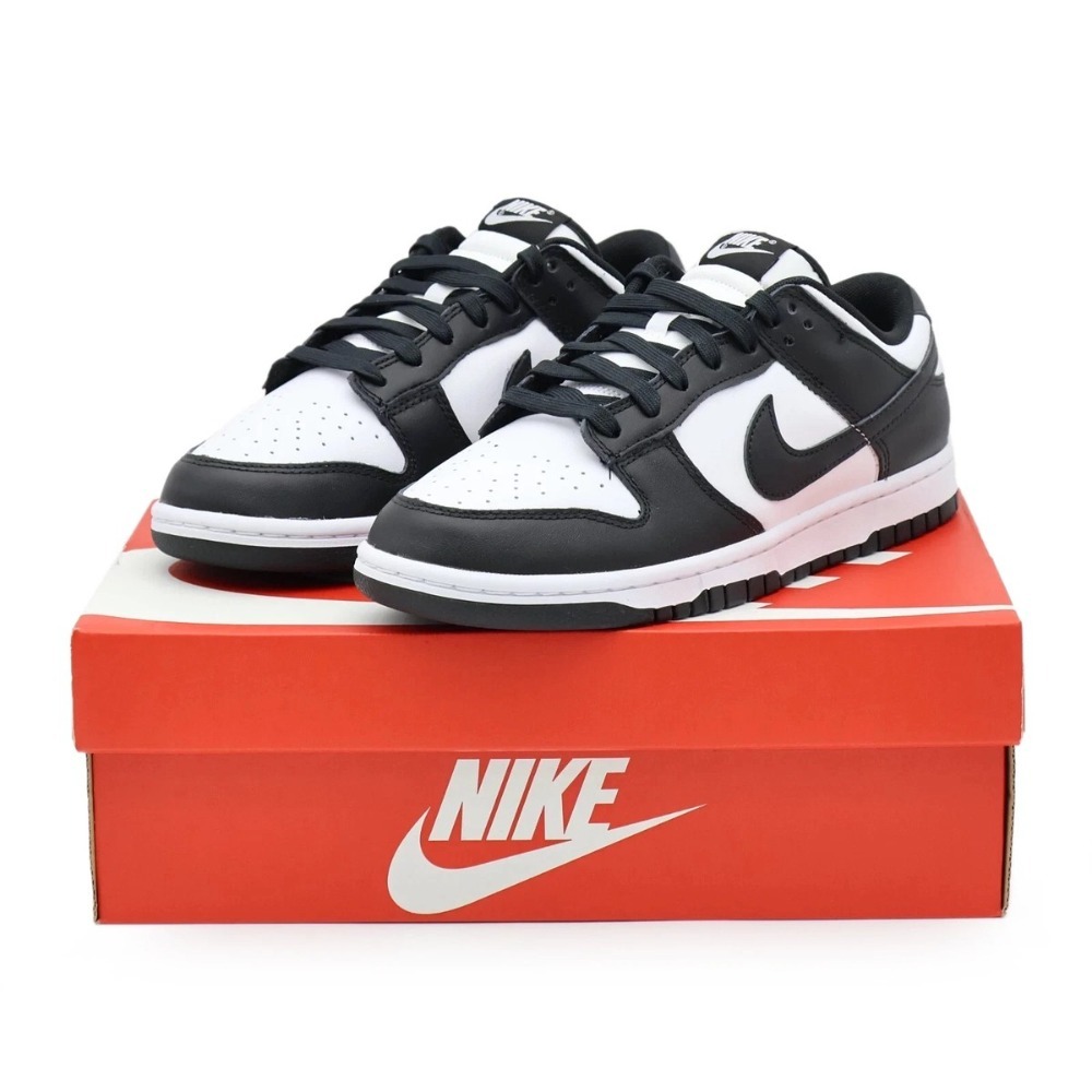 Nike Dunk Low Black Panda (2021) — 38, Novo