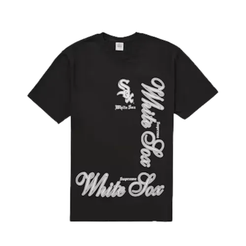 Camiseta Supreme Bouclé Baseball Jersey Black FW25-W13 - Droper