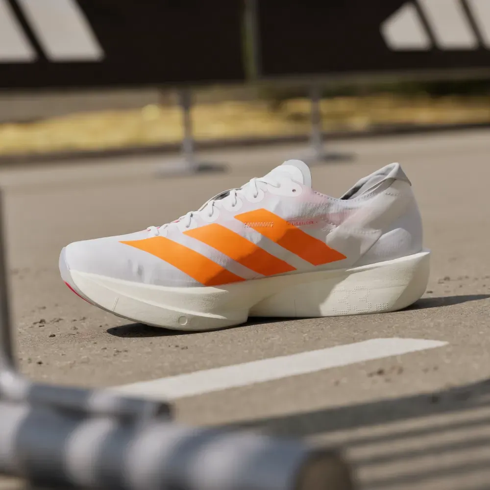 adidas Adizero Takumi Sen 11 Cloud White Lucid Orange Lucid Red
